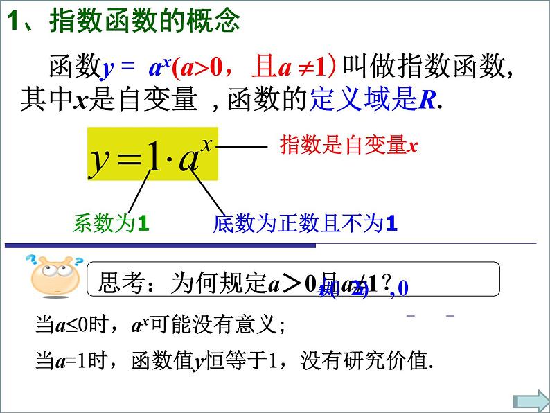 高一数学人教A版必修1课件：2.1.2 指数函数及其性质（1）08