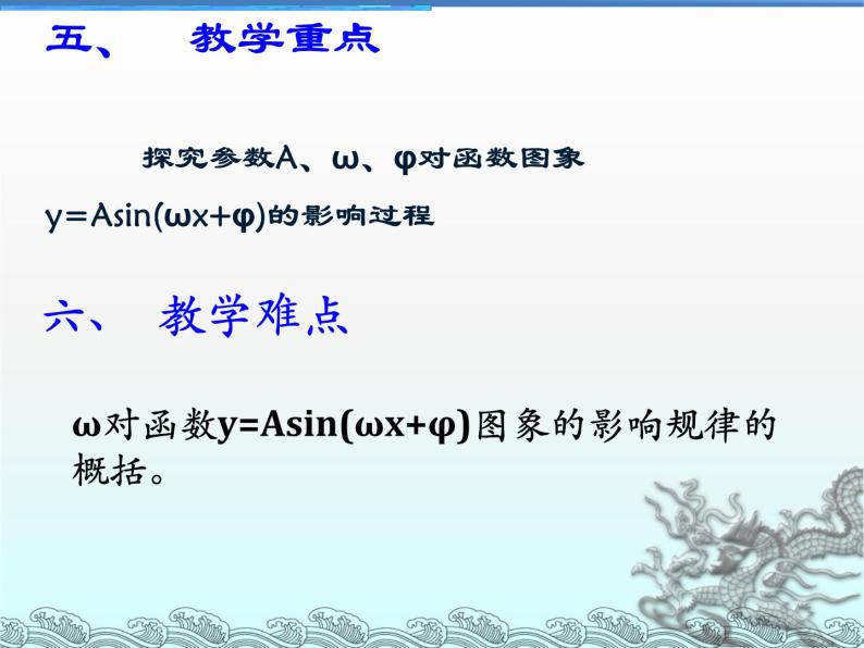 必修4：1.5 函数y=Asin(ωx+φ)的图象 课件07