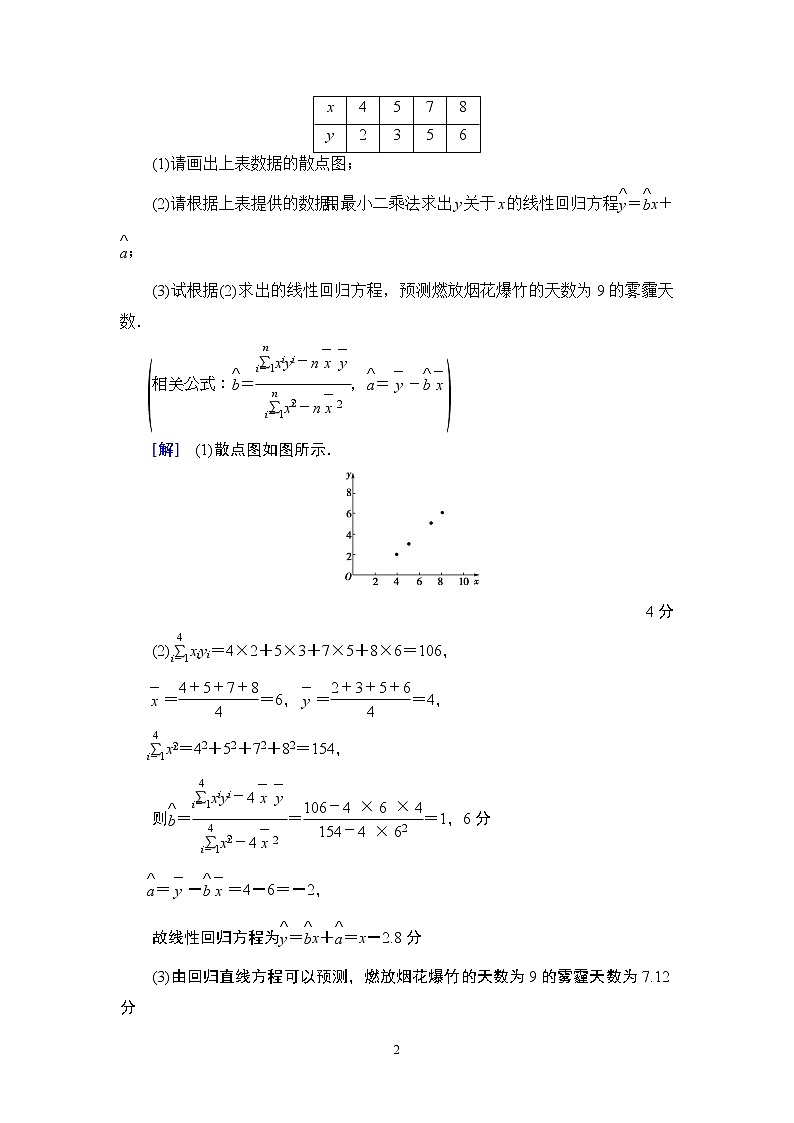 15.2021届高考数学（文）大一轮复习（课件 教师用书 课时分层训练）_热点探究课6 概率与统计中的高考热点问题 （3份打包）02