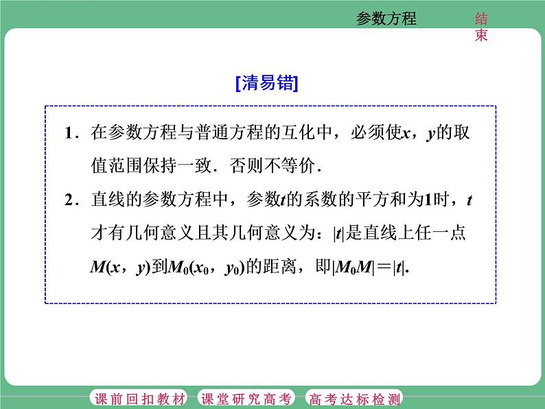 2.2021年高考数学（理）总复习（高考研究课件 高考达标检测 教师用书）选修4—4  坐标系与参数方程 （5份打包）08