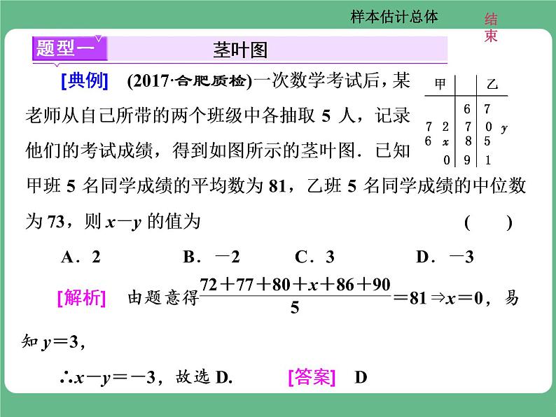6.2021年高考数学（理）总复习（高考研究课件 高考达标检测 教师用书）第十六单元  统计与统计案例 （8份打包）02