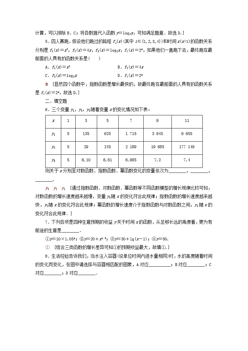 2020_2021学年高中数学课时分层作业24几类不同增长的函数模型新人教A版必修1 练习02