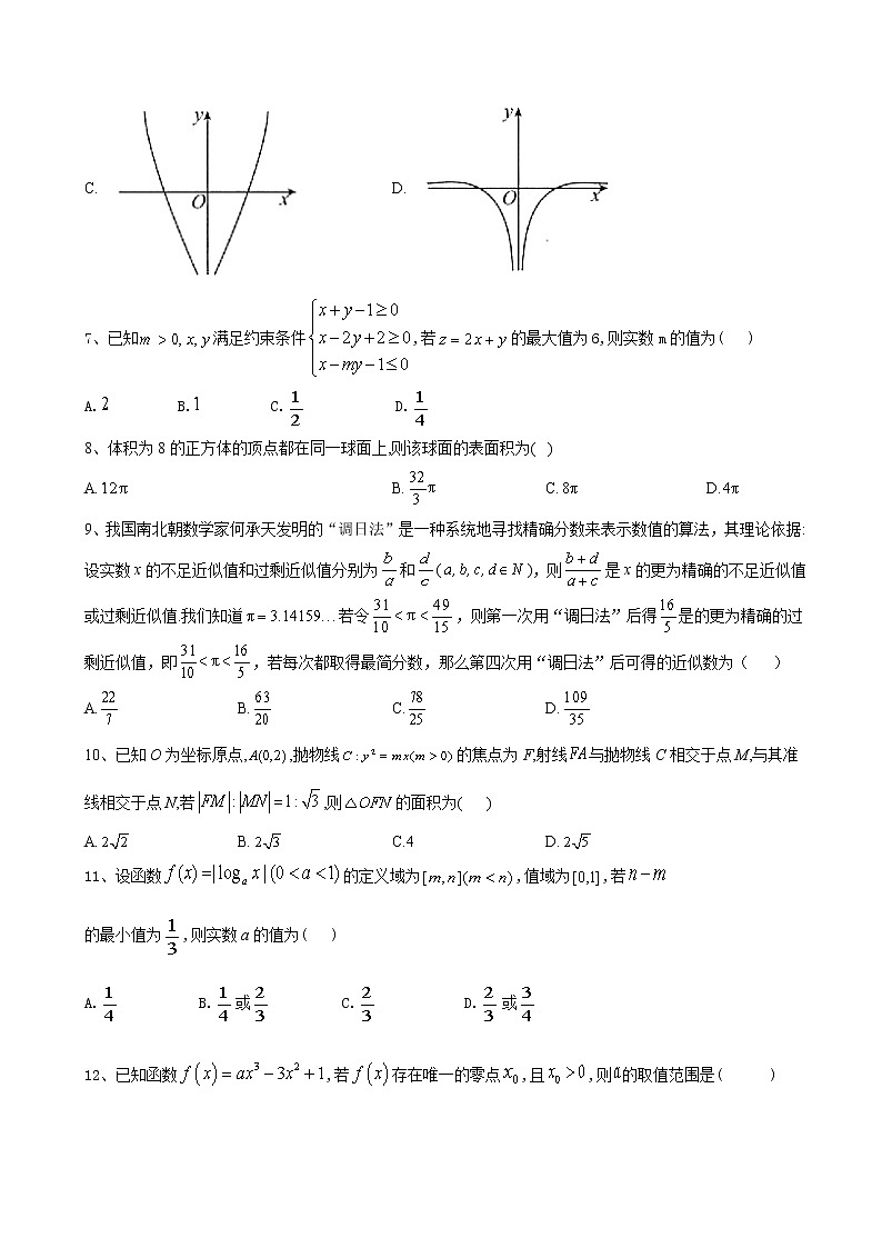 2020届全国高考总复习复习模拟卷（八）数学（理）（解析版）第2页