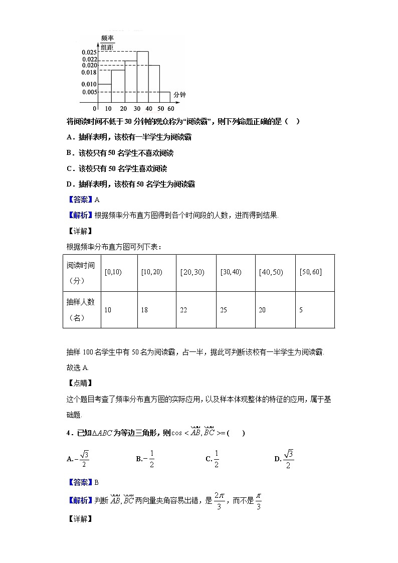 2020届贵州省铜仁市第一中学高三上学期第二次模拟考试数学（理）试题（解析版）02