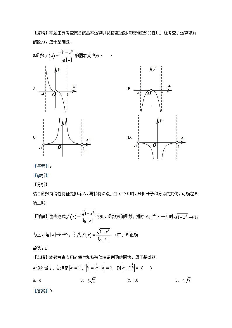 宁夏六盘山高级中学2020届高三下学期第一次模拟考试数学（理）试题02