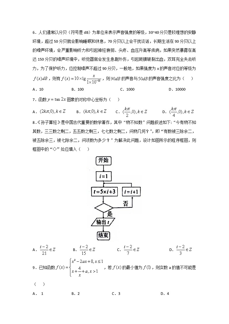 辽宁省部分重点中学协作体2020届高三下学期高考模拟考试数学（文）试题02