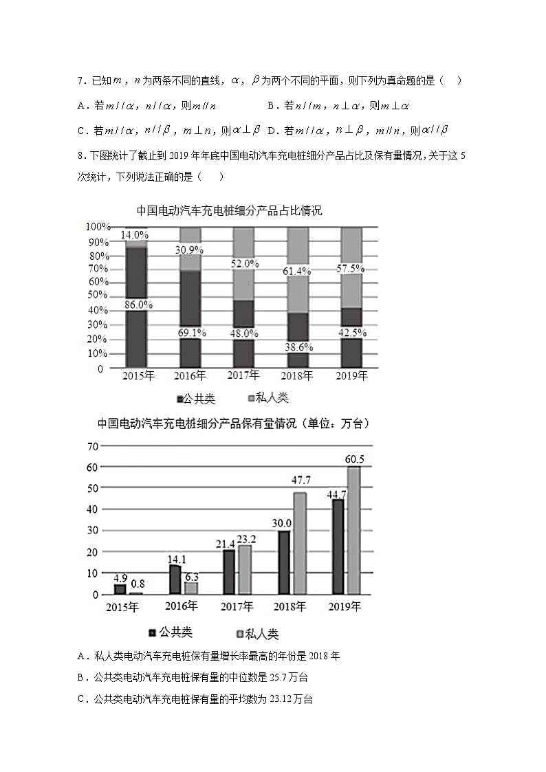 辽宁省阜新市阜新蒙古族自治县第二高级中学2020届高三下学期第五次模拟考试数学（理）试卷02