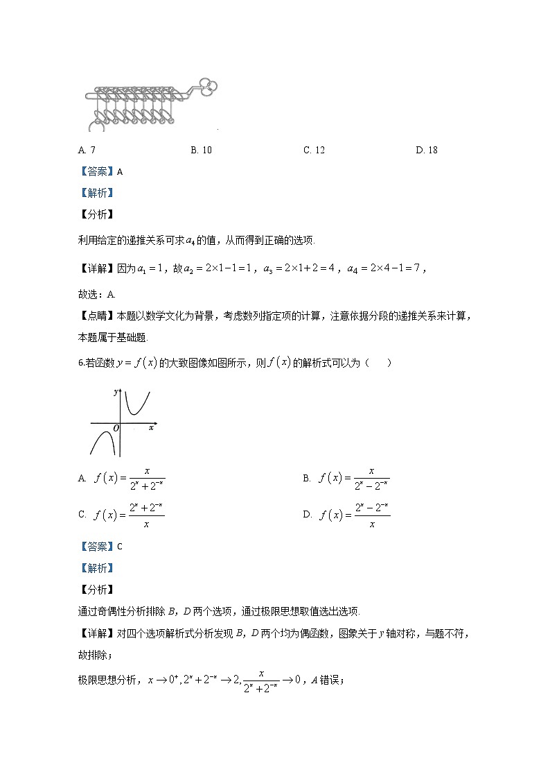 内蒙古鄂尔多斯市第一中学2020届高三下学期第一次模拟考试数学（文）试题03