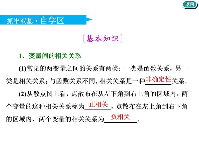 标题-2018-2019学年高中新创新一轮复习文数通用版：第十章 第二节  统计案例第4页