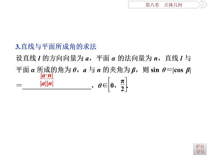 第7讲　立体几何中的向量方法第4页