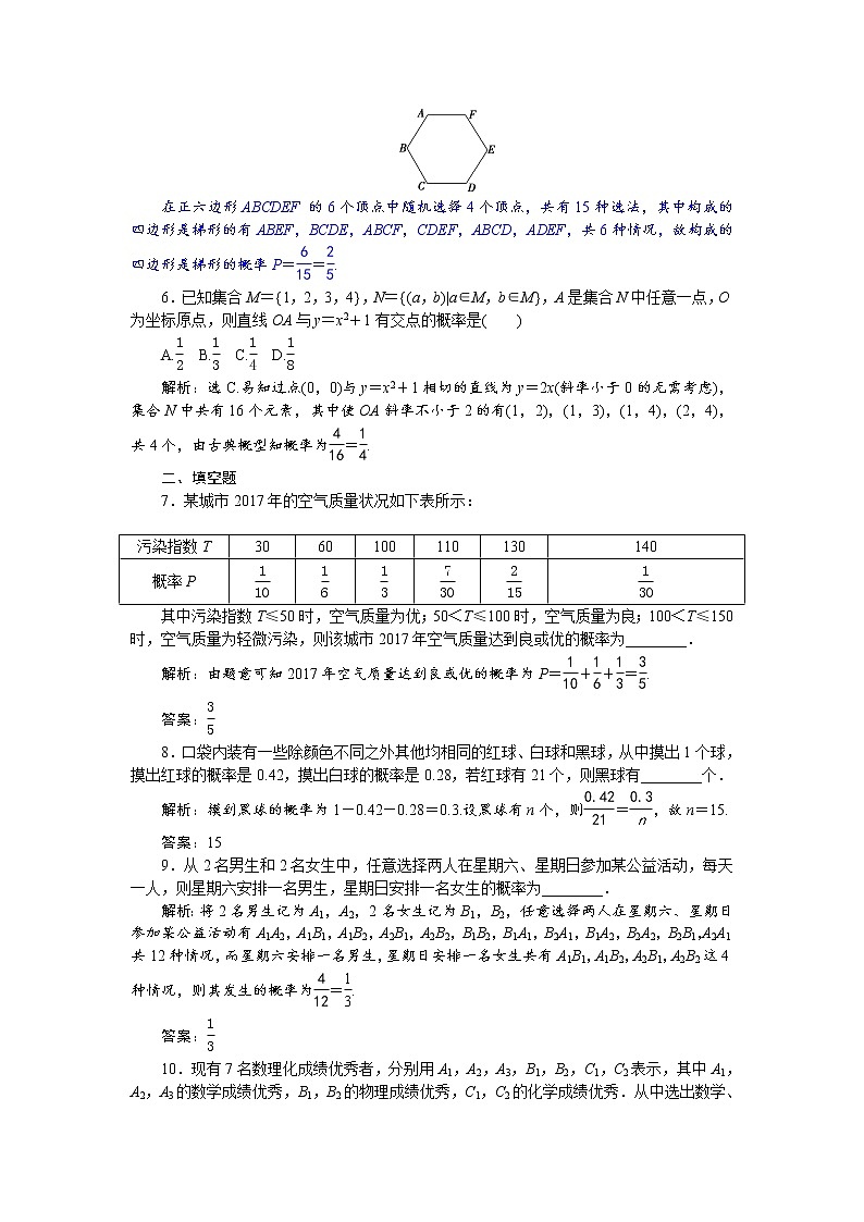 2021届高考数学（理科）人教版 1轮复习资料（课件+达标练习）第十章　计数原理、概率、随机变量及其分布列 (共17份打包)02