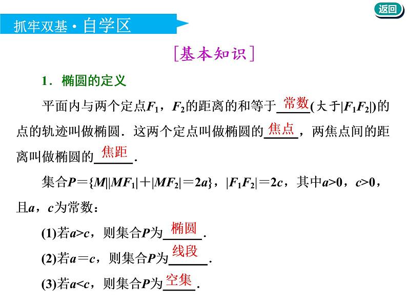 标题-2018-2019学年高中新创新一轮复习文数通用版：第九章 第四节  椭圆第4页