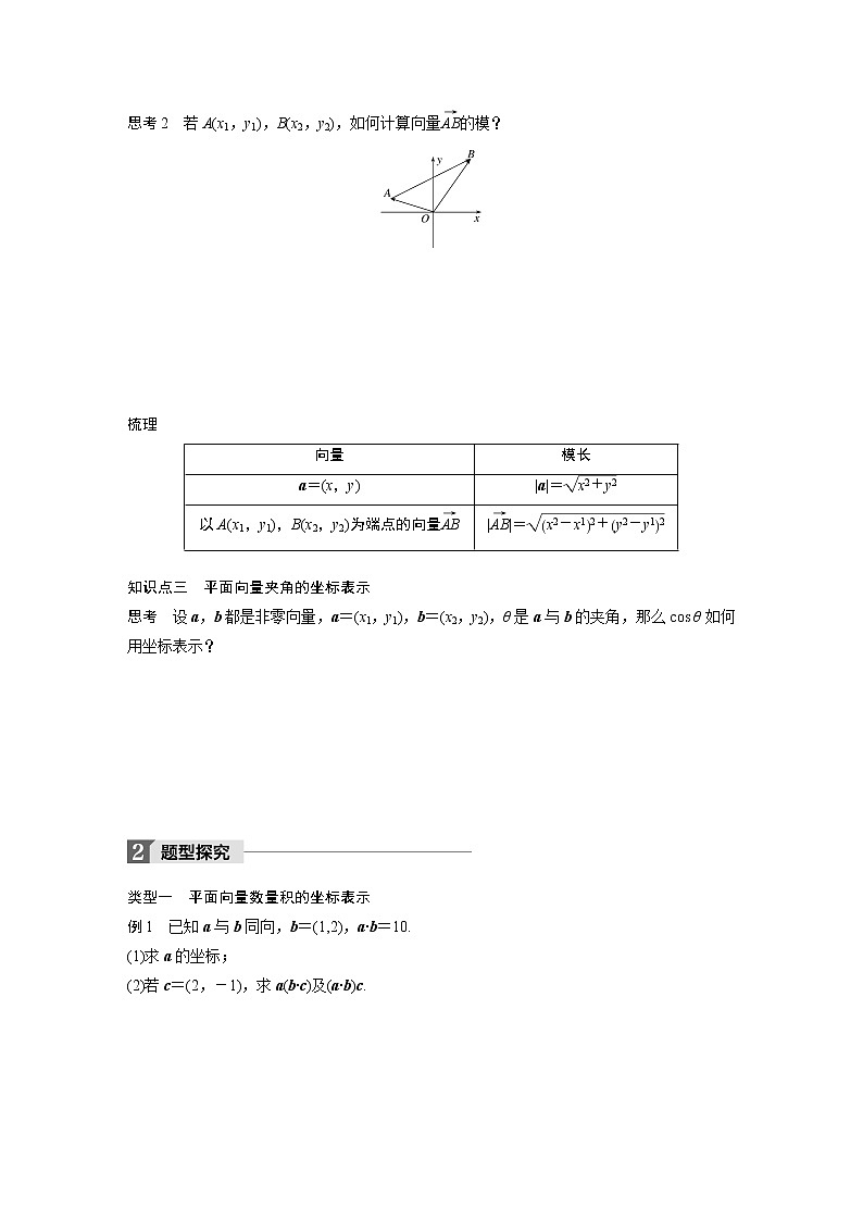 20-21版：2.4.2 平面向量数量积的坐标表示、模、夹角（复习讲义）02