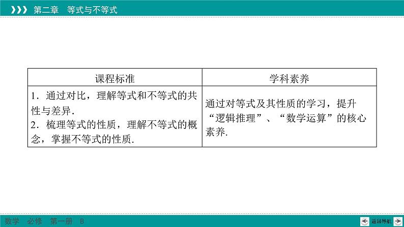 2.2.1 不等式及其性质 PPT课件（人教B版）第2页
