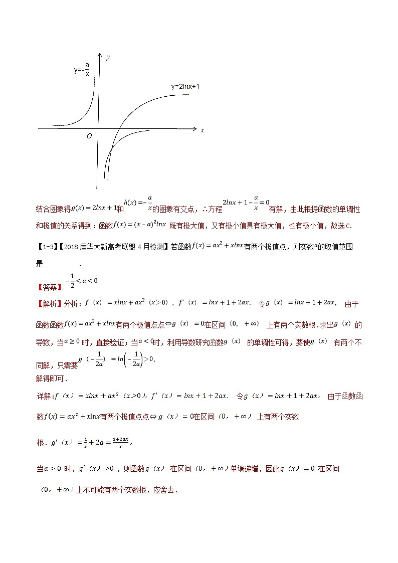 2019届二轮复习利用导数研究函数的极值，最值学案（全国通用）03