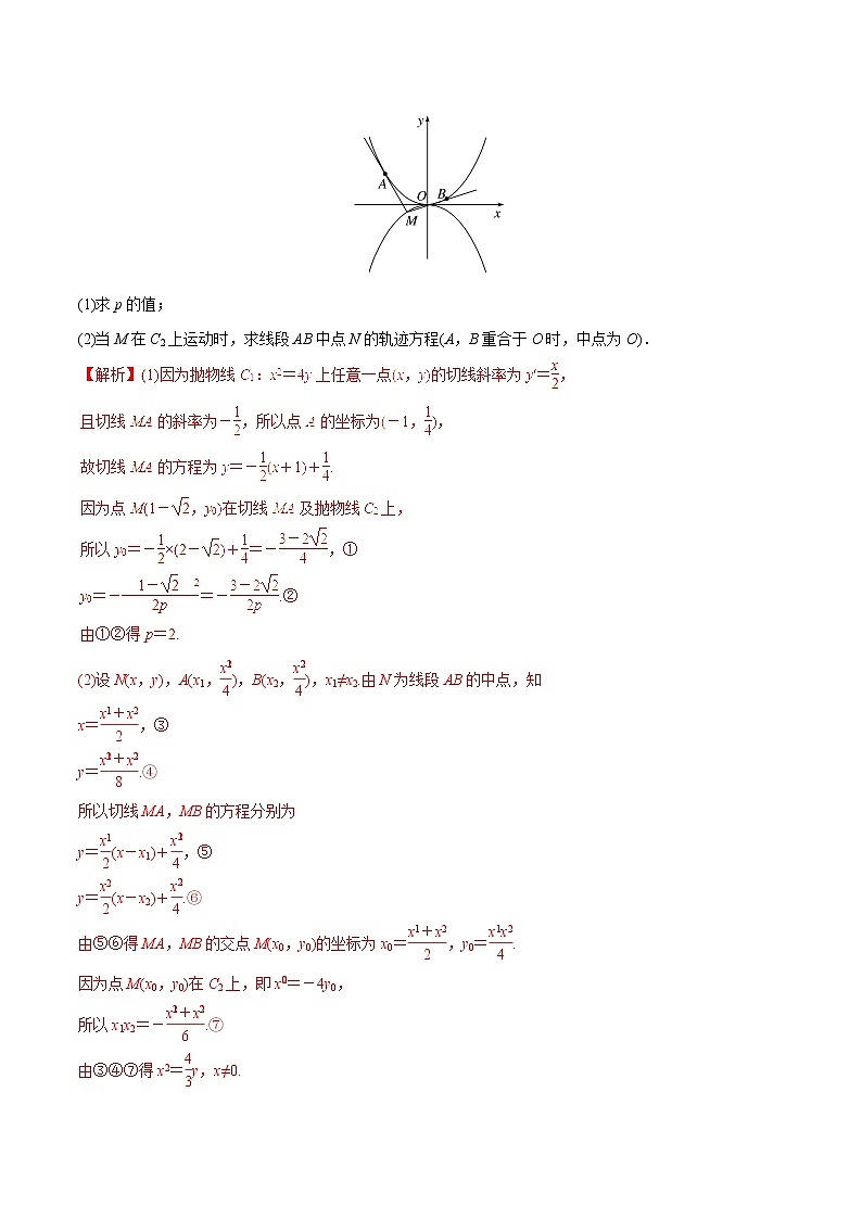 2019届二轮复习曲线与方程提分秘籍学案（全国通用）03