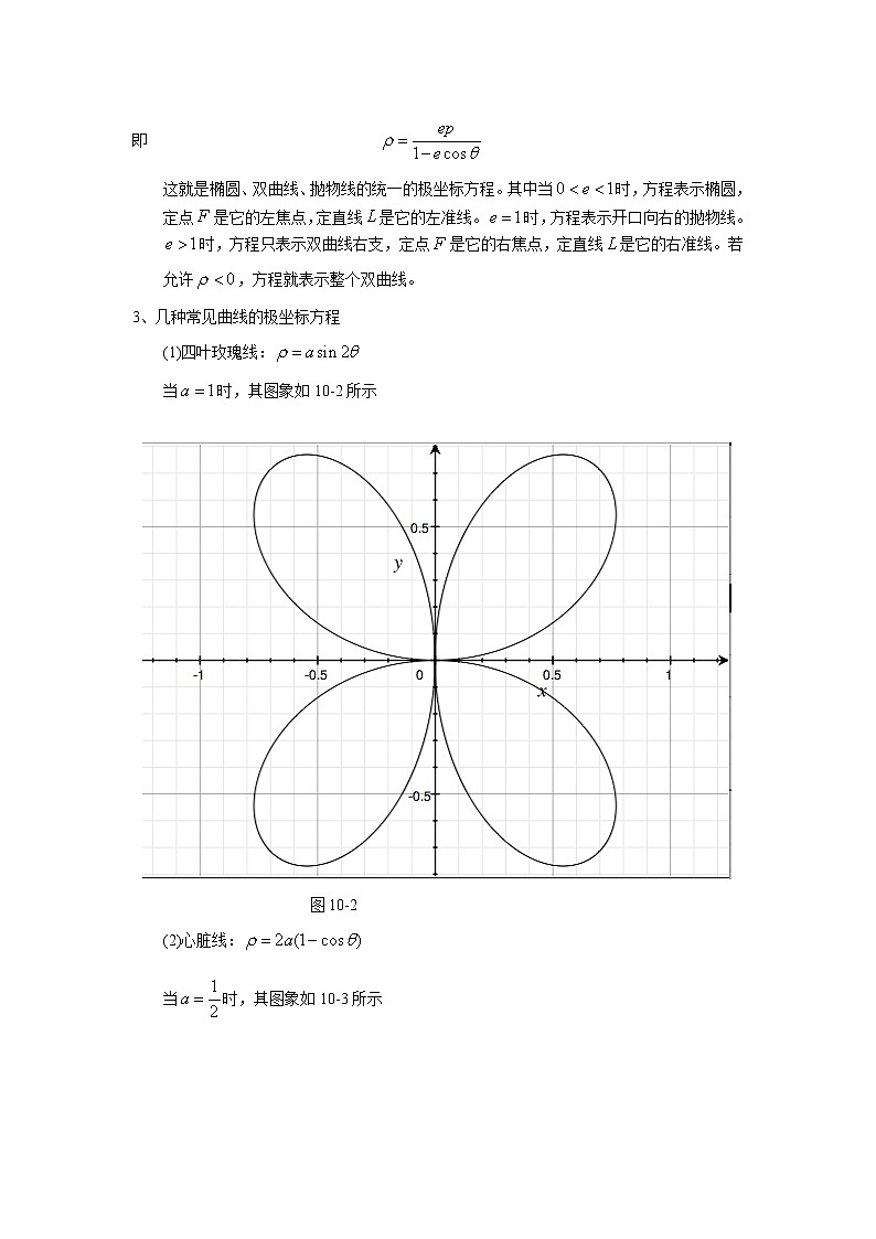 2019届二轮复习极坐标系、参数方程、线性规划学案（全国通用）02