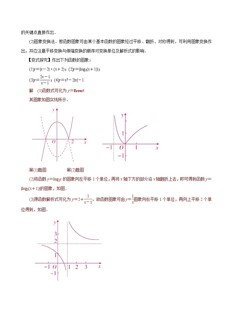 2019届二轮复习函数的图象学案（全国通用）第3页