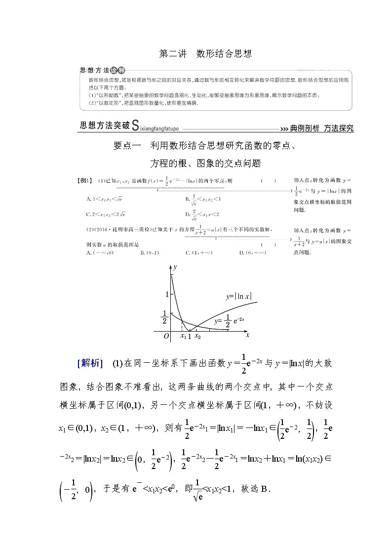 2019届二轮复习第2讲数形结合思想学案（全国通用）01