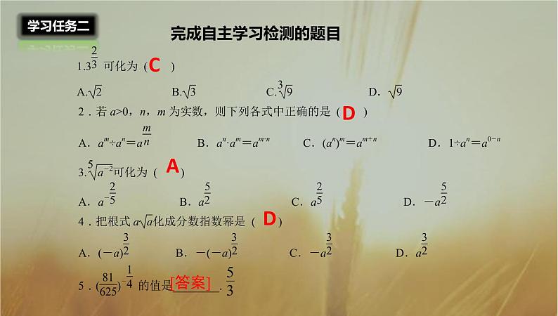 2019届二轮复习指数与指数幂的运算课件（28张）第4页