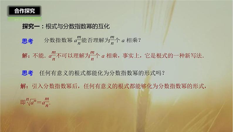 2019届二轮复习指数与指数幂的运算课件（28张）第7页