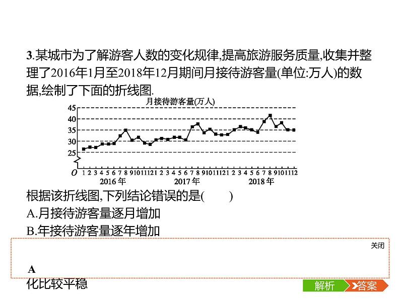 2019届二轮复习统计与概率小题专项练课件（17张）（全国通用）06