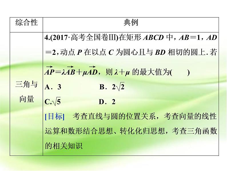 2019届二轮复习选择题、填空题解题技巧(4)课件（58张）（全国通用）08