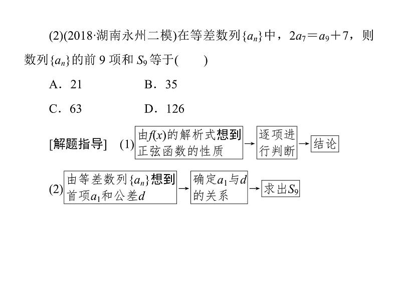 2019届二轮复习选择题技法攻略课件（73张）（全国通用）06