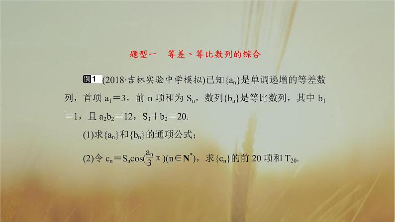 2019届二轮复习研究数列的综合应用课件（36张）03