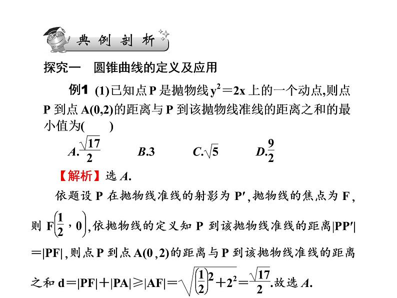 2019届二轮复习选择题填空题的解题策略圆锥曲线方程及几何性质课件（55张）（全国通用）04