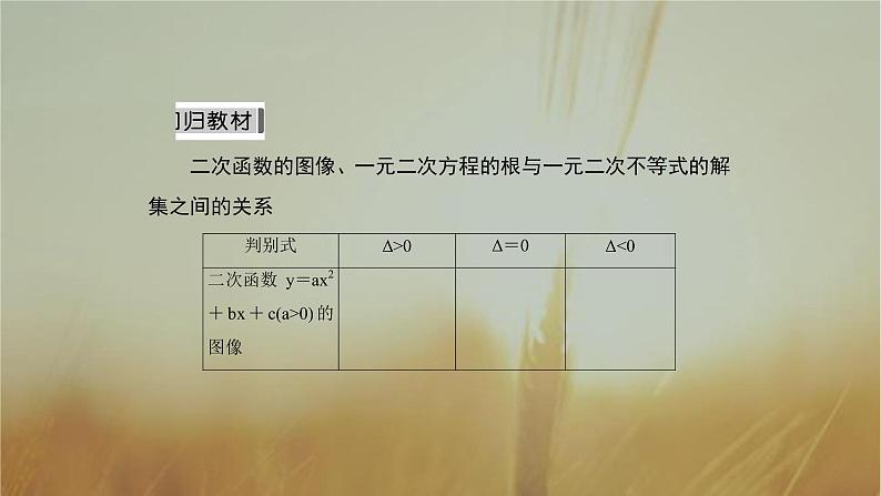 2019届二轮复习一元二次不等式的解法课件（59张）（全国通用）05