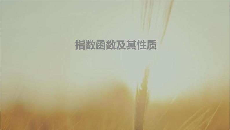 2019届二轮复习指数函数及其性质课件（25张）01