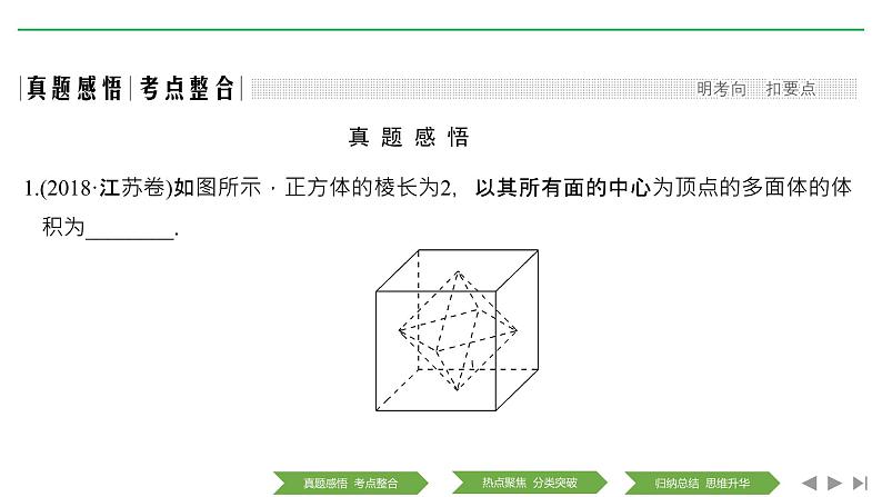 2019届二轮复习立体几何课件（37张）（全国通用）03