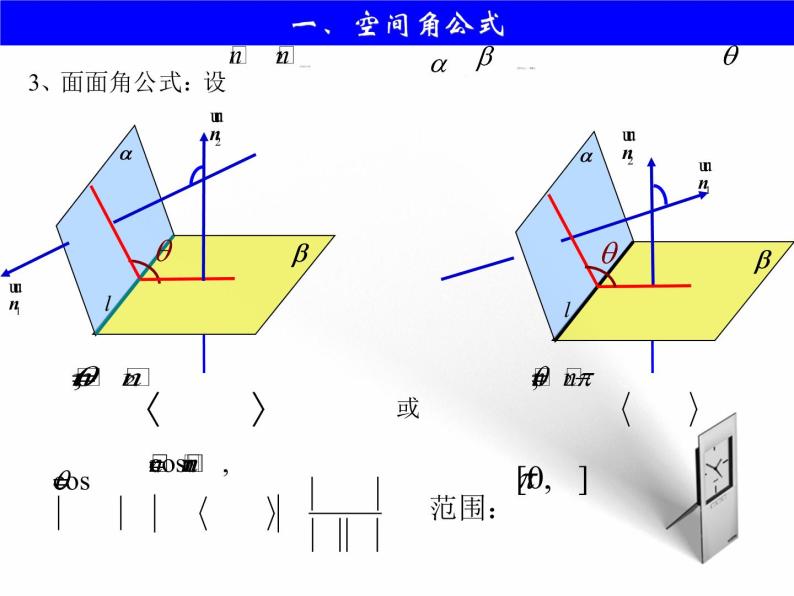 2019届二轮复习利用空间向量求空间角课件（16张）（全国通用）05