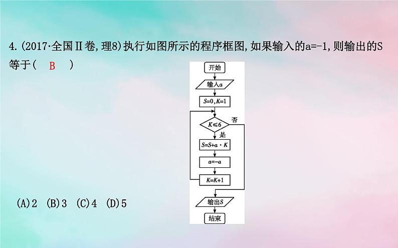 2019届二轮复习平面向量框图与合情推理课件（46张）（全国通用）08