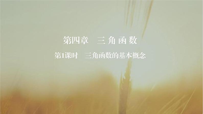 2019届二轮复习三角函数的基本概念课件（54张）（全国通用）01