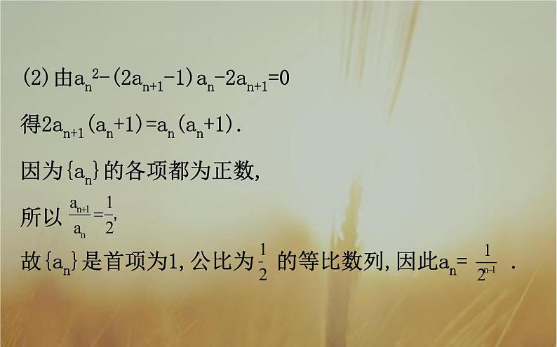 2019届二轮复习数列课件（44张）（全国通用）04
