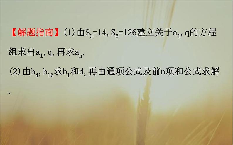 2019届二轮复习数列课件（44张）（全国通用）07