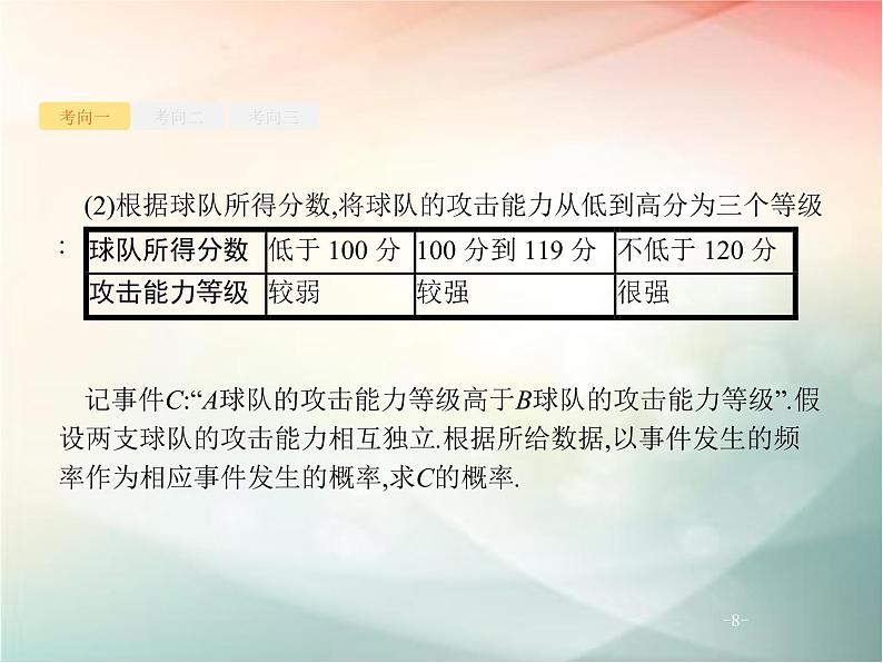 2019届二轮复习随机变量及其分布课件（48张）（全国通用）08