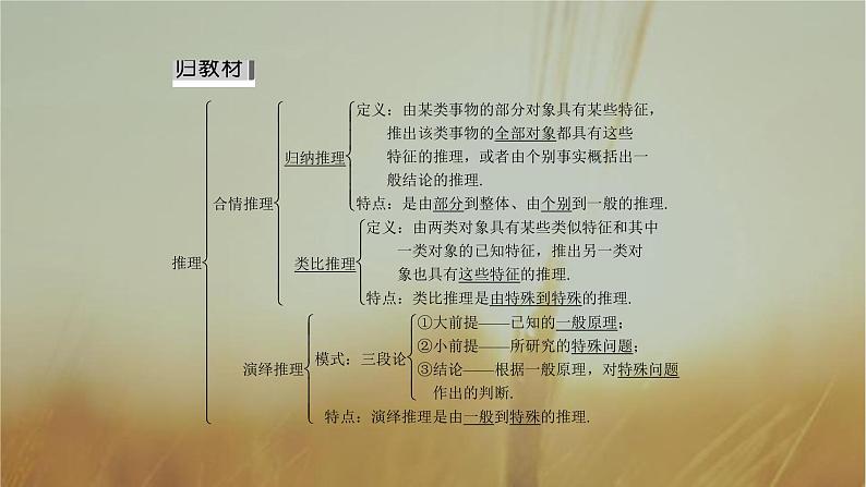 2019届二轮复习合情推理与演绎推理课件（56张）（全国通用）05
