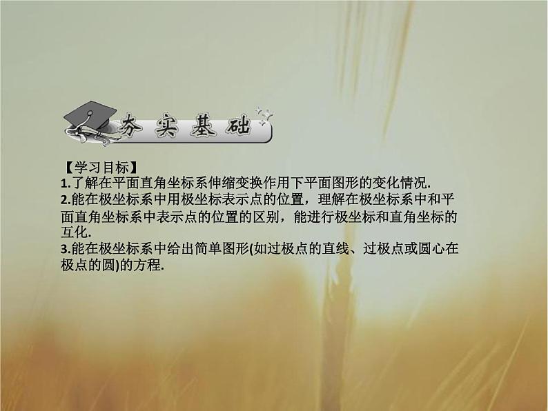 2019届二轮复习极坐标系与简单曲线的极坐标方程课件（50张）（全国通用）第2页