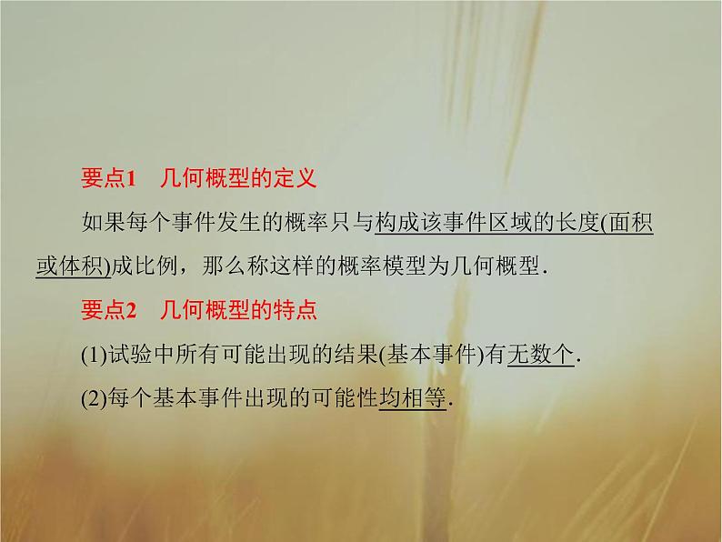 2019届二轮复习几何概型课件（65张）（全国通用）04