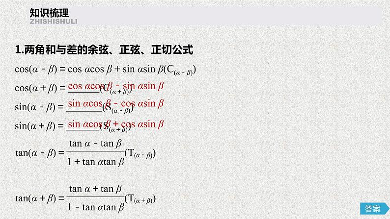 2019届二轮复习简单的三角恒等变换课件（59张）（全国通用）05
