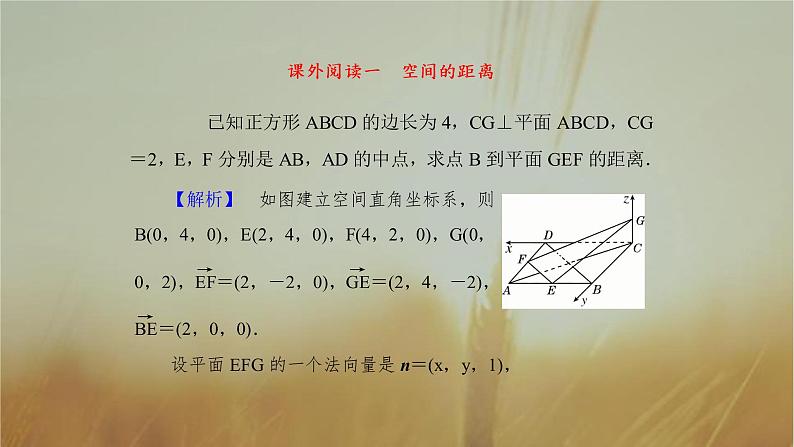 2019届二轮复习空间向量课件（43张）（全国通用）03
