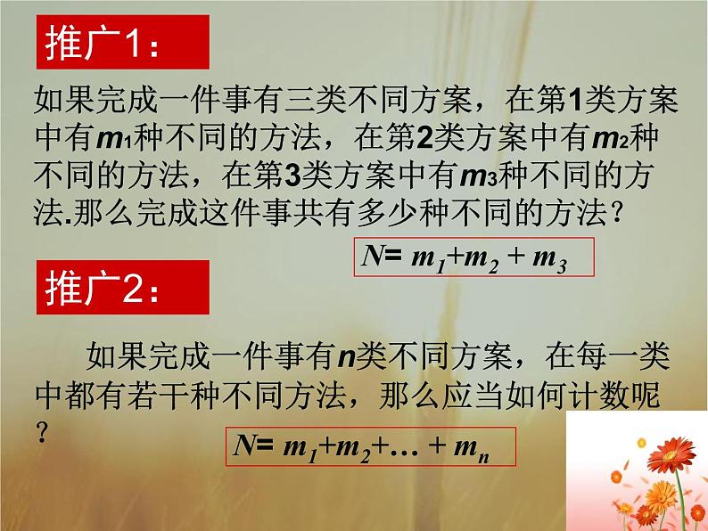 2019届二轮复习分类加法计数原理与分步乘法计数原理课件（25张）（全国通用）08