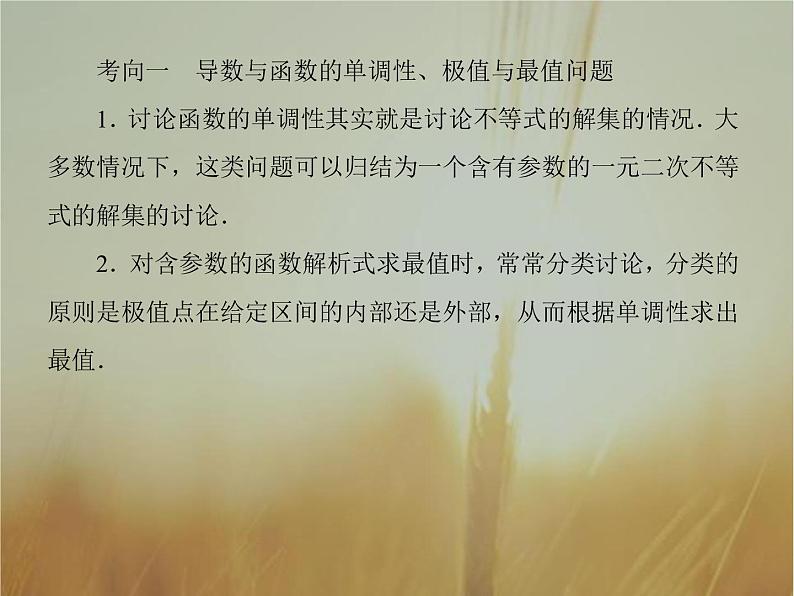 2019届二轮复习高考解答题突破1导数的综合应用课件（41张）（全国通用）08