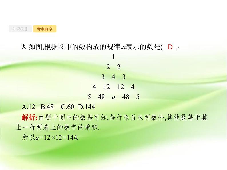 2019届二轮复习归纳与类比课件（43张）（全国通用）06