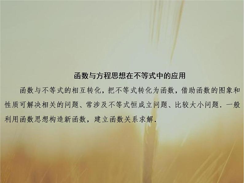 2019届二轮复习函数与方程思想、数形结合思想课件（33张）（全国通用）第6页