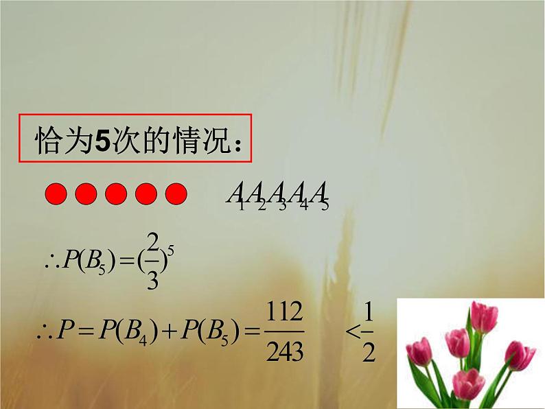 2019届二轮复习独立重复试验与二项分布(一)课件（22张）（全国通用）05