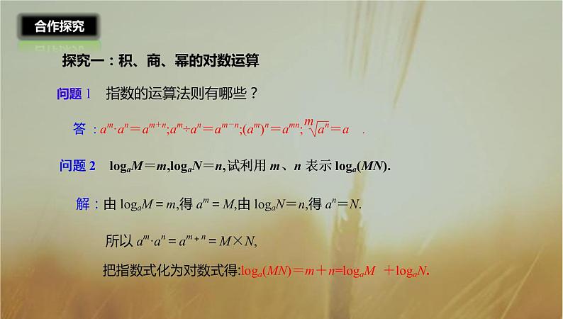 2019届二轮复习对数与对数的运算课件（24张）08